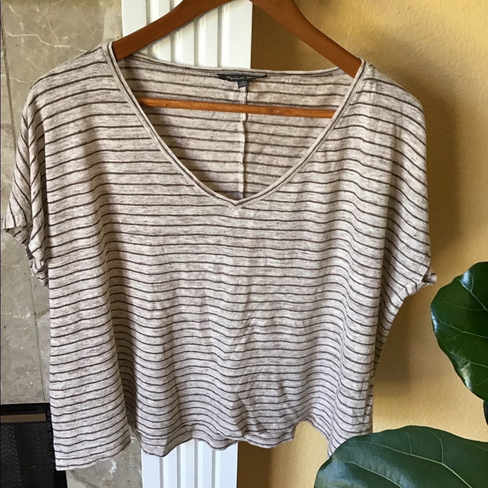 Micheal Stars Vneck Tee